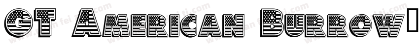 GT American Burrow字体转换
